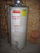 AO Smith 40 gallon water heater installed in Citrus Heights